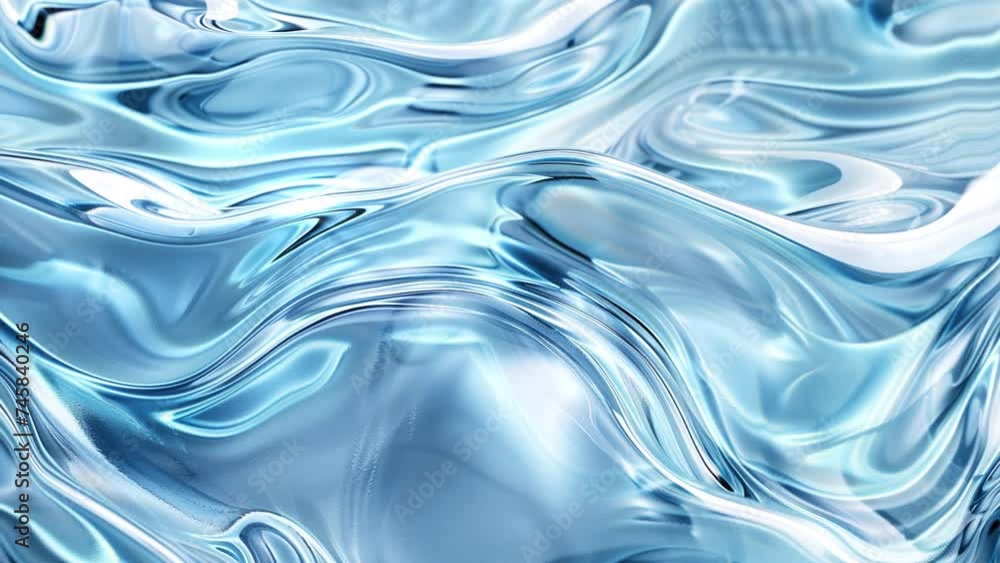 Abstract flowing Fluid waves. Gradient Seamless Looped Animation Background. liquid texture, glass material. water surface animated stock footage. live Wallpaper, beautiful backdrop Abstract flowing Fluid waves. Gradient Seamless Looped Animation Background. liquid texture, glass material. water surface animated stock footage. live Wallpaper, beautiful backdrop