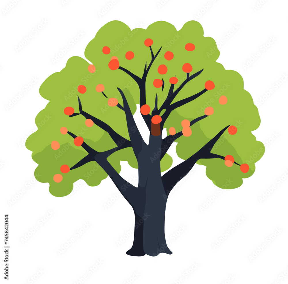 Obraz premium tree with hearts