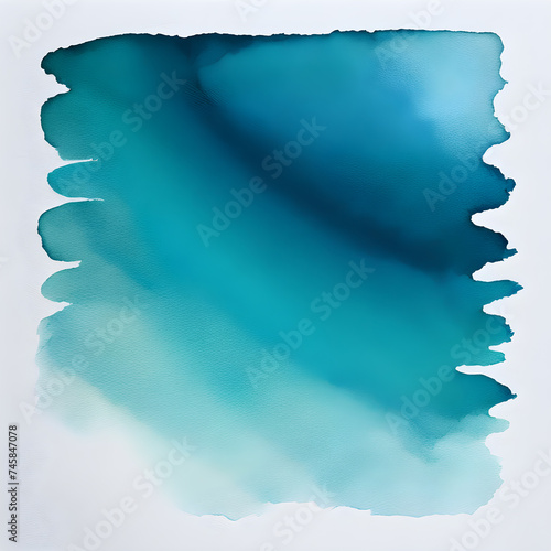 watercolor-stain-vibrant-azure-blending-into-a-delicate-teal-edges-diffusing-softly-into-the-texture
