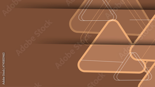 Abstract geometric background with triangle shape pattern. Vector graphic illustration.