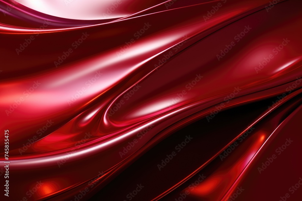 luxury abstract red shiny wave background luxury abstract red shiny wave background