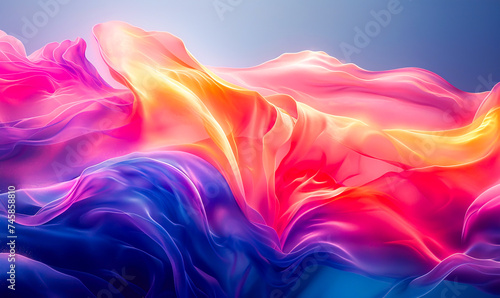 Сolorful, abstract background, in the style of opacity and translucency wallpaper photo