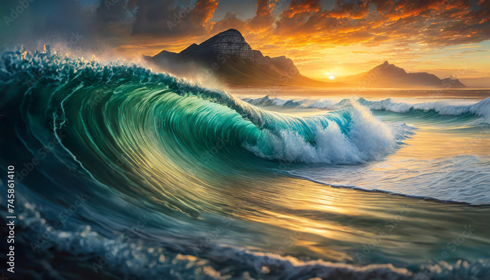 wave, ocean, sea, storm, water, wind