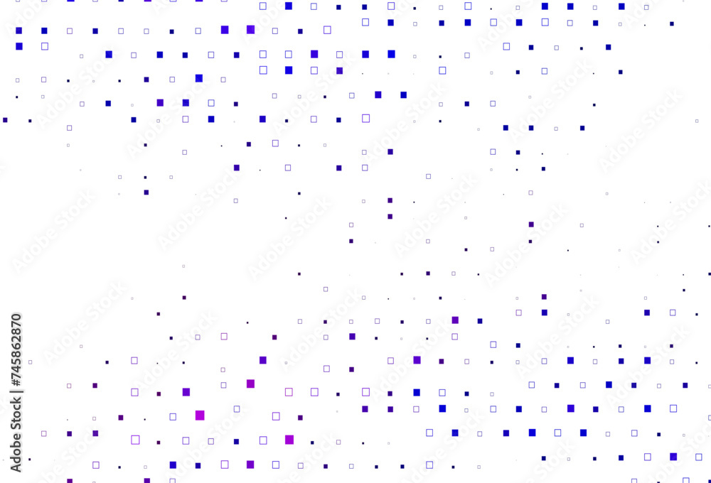 Light Pink, Blue vector layout with rectangles, squares. Light Pink, Blue vector layout with rectangles, squares.