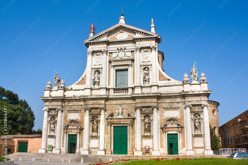  Basilica of Santa Maria in Porto in Ravenna, Italy
