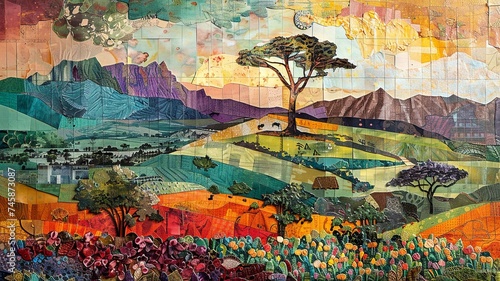 South African Ecosystems and Culture Collage© Kristian