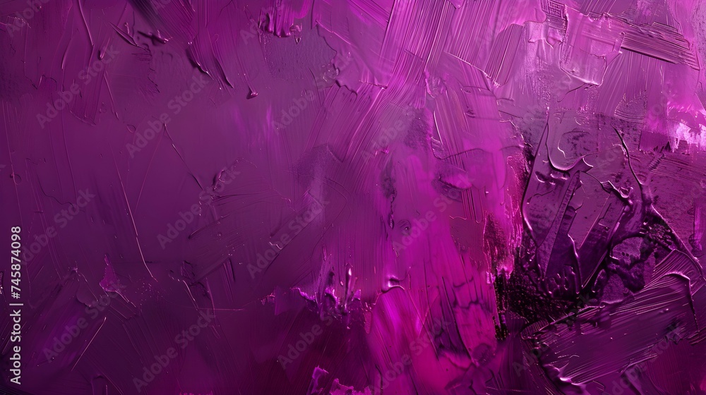 purple paint background with pinkish color, in the style of dark silver and dark magenta, free brushwork, digitally enhanced, glowing lights, evocative textures