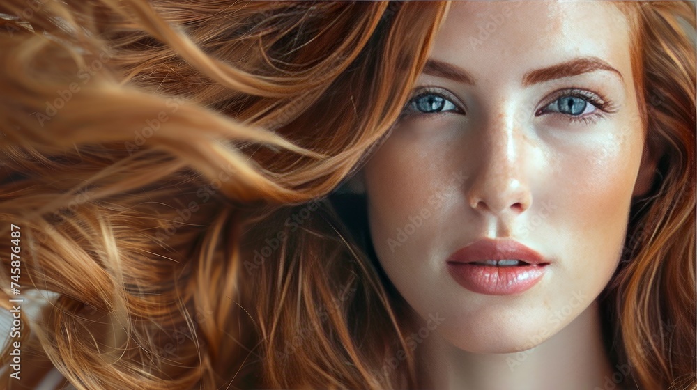 Showcase the latest trends in long hairstyles, where fashion meets