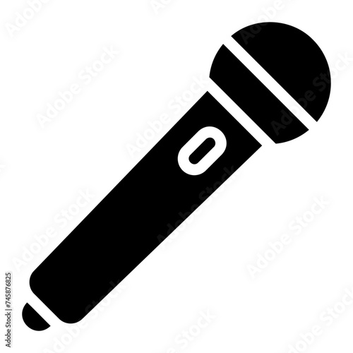 mike glyph icon