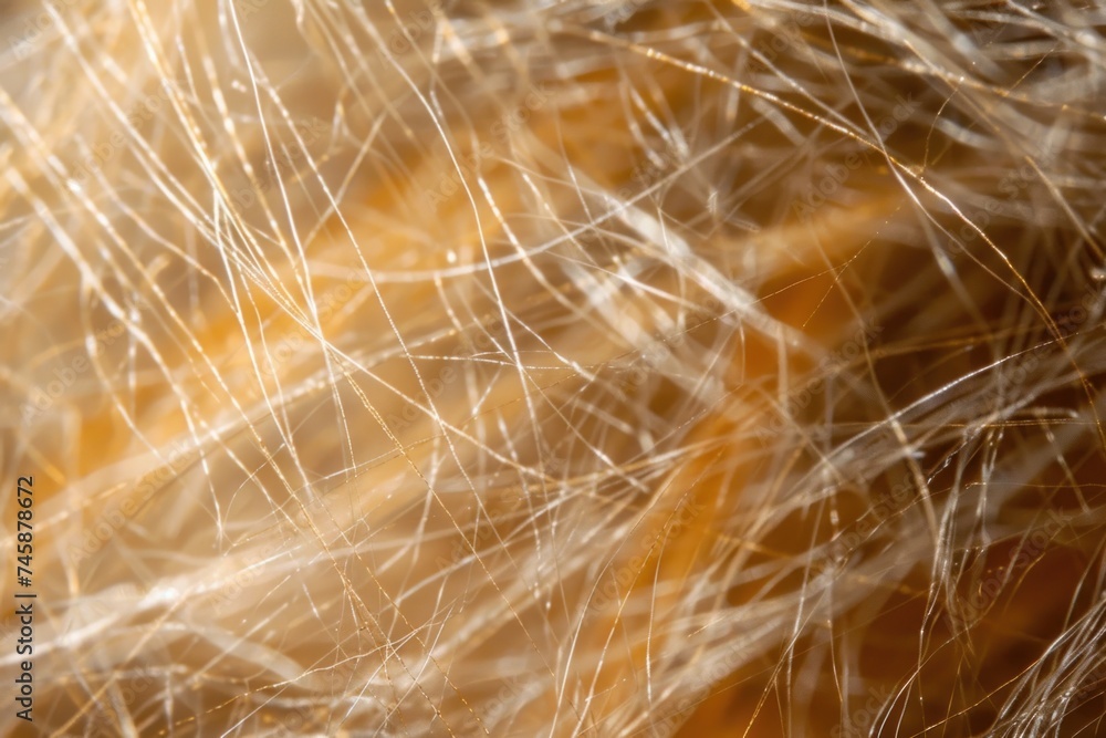 Close up of spider silk threads microscopic detail showing strength and intricacy Close up of spider silk threads microscopic detail showing strength and intricacy