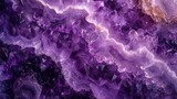 Close up texture of purple amethyst.