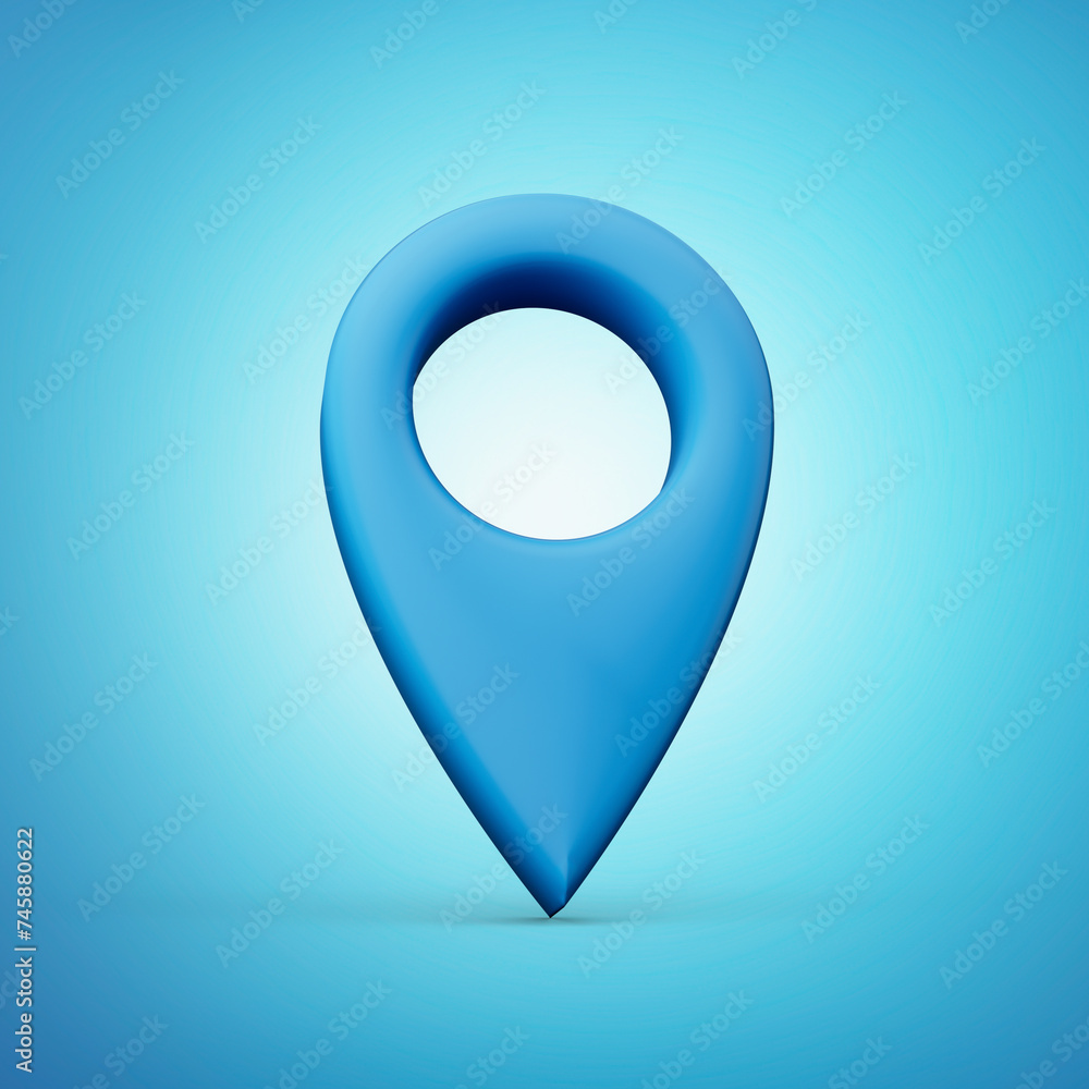 3d shiny blue light and blue location icon on blue background 3d illustration 3d illustration 3d shiny blue light and blue location icon on blue background 3d illustration 3d illustration