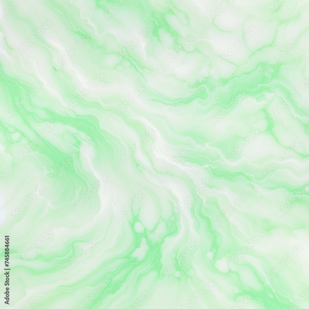 Beautiful Bright Green Color Marble Texture Background
