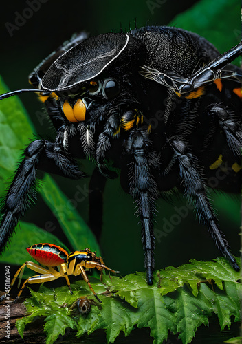 spider on a leaf