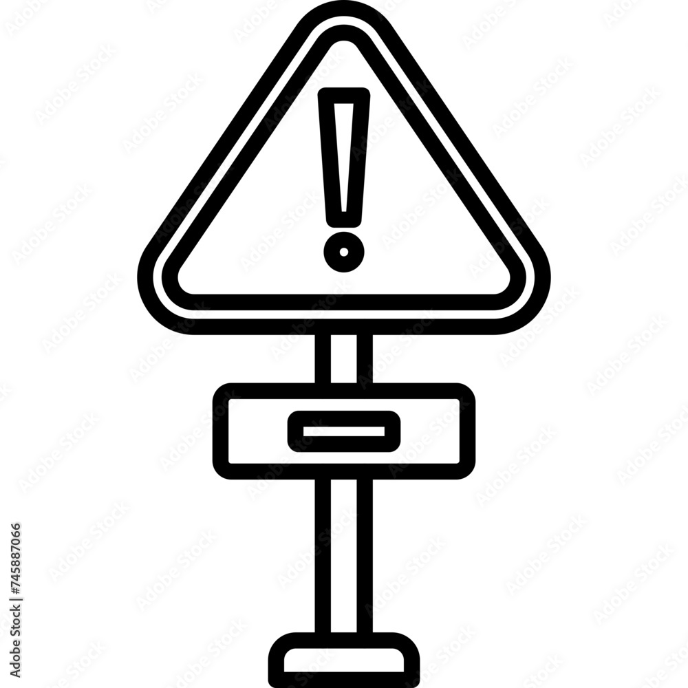 Caution Sign Icon