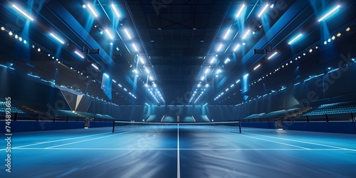 Badminton venue, formal competition venue © Jing
