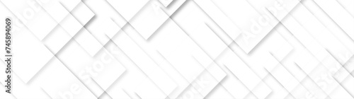 abstract modern square grid pattern ceramic tiles wall and floor background. White and gray paper shape design. Texture surface.metal background. mosic geometry style concept.