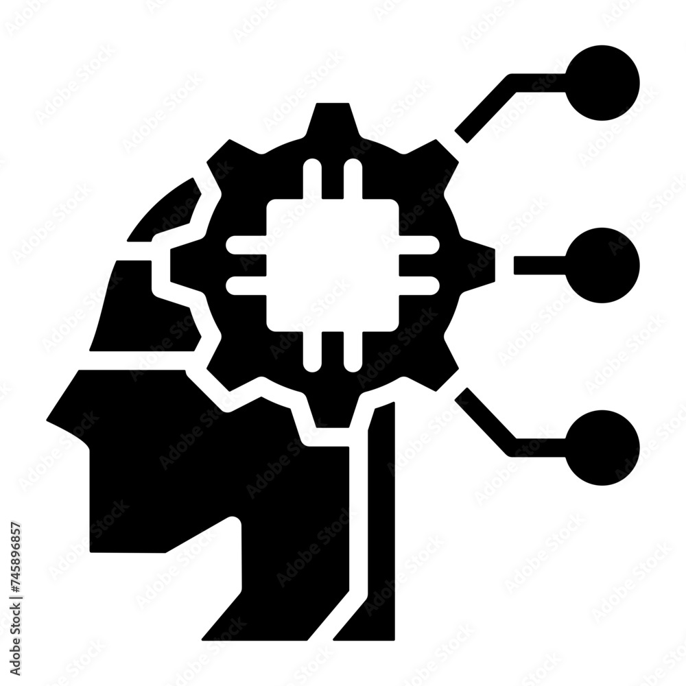 Machine Learning Icon Machine Learning Icon
