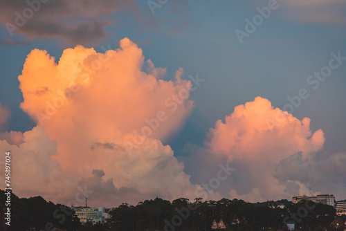 sunset sky