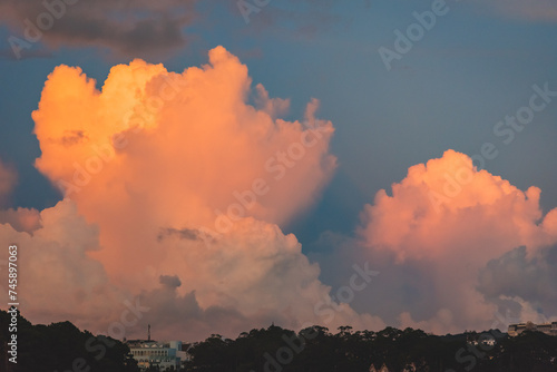 sunset sky
