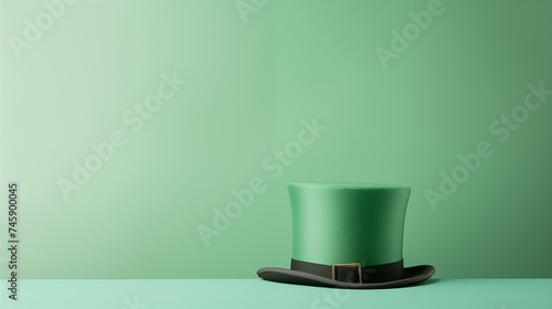 Saint Patrick's Day Hat Green Background Wallpaper