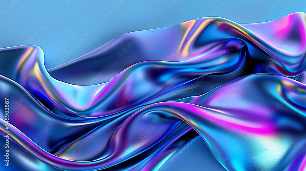 Blue background. AI generated art illustration. Blue background. AI generated art illustration.