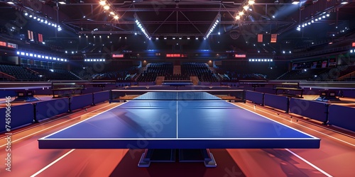 Table tennis, World Cup table tennis standard table tennis table photo