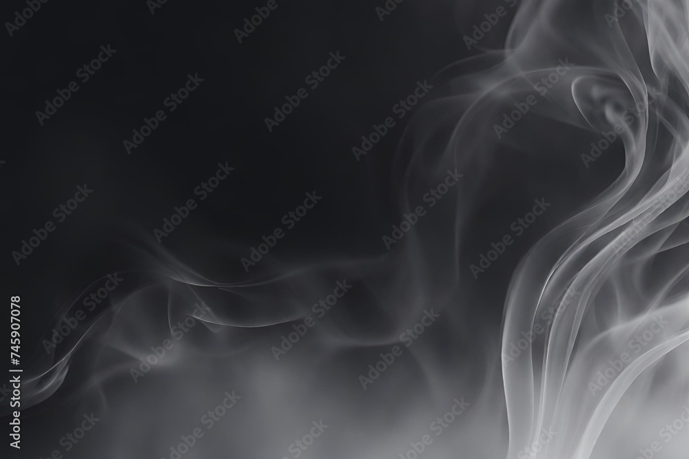Obraz premium Abstract gradient smooth Blurred Smoke Gray background image