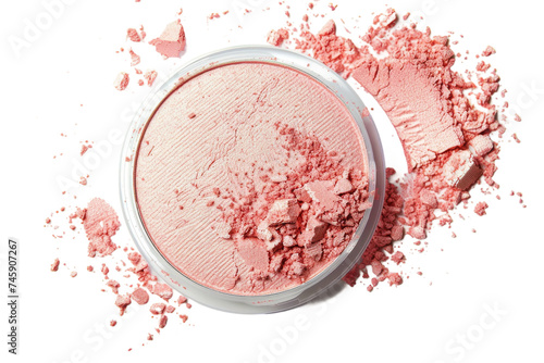 Face Powder isolated on transparent background