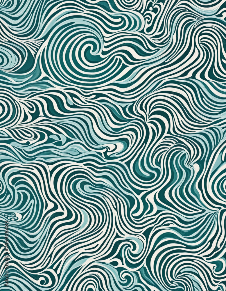 wavy pattern with waves, background , colorful backdrop
