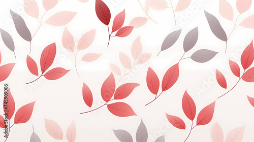 Abstract fabric  botanical art background