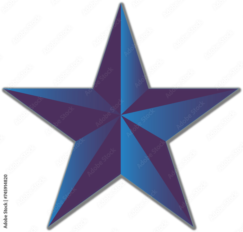 Obraz premium 3d star