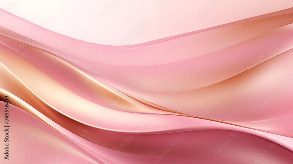 Fototapeta premium Abstract luxury pink fluid background.