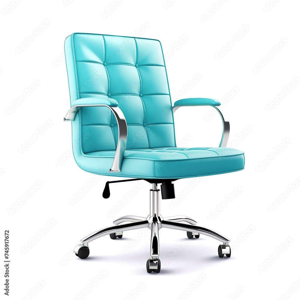 Obraz premium Office chair aquamarine