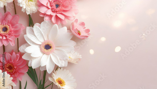  Mother s day background with copy space. Illustration for poster  brochures  booklets  promotional materials  website