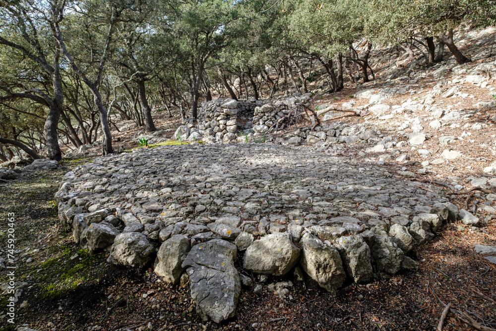 Fototapeta premium sitje, Esporles, Mallorca, Balearic Islands, Spain
