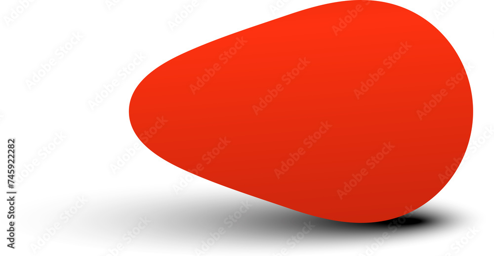 Circle red paper and shadow. Decoration design Circle red paper and shadow. Decoration design