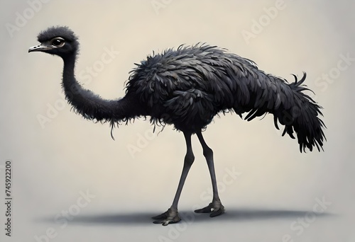 ostrich looking at you