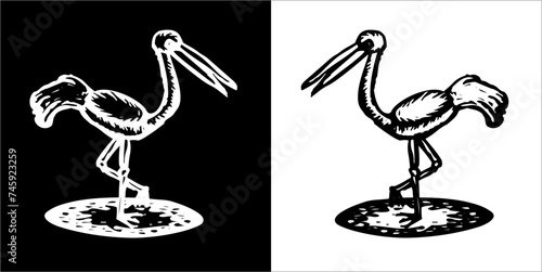 Illustration vector graphics of ZooWoodcuts icon