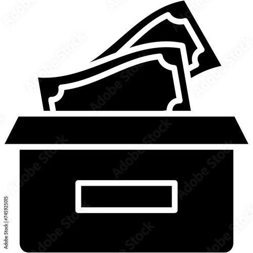 Cash Box Icon