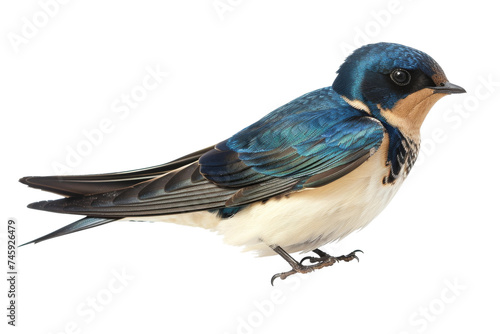 Swallow isolated on transparent background