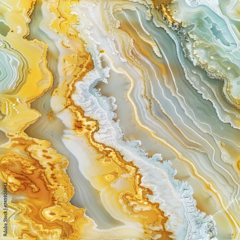 Ariel view of an abstract landscape Ariel view of an abstract landscape