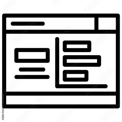 Bar Chart Icon