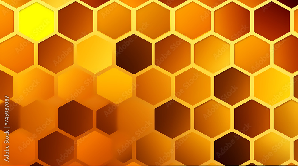 Background with hexagonal texture Background with hexagonal texture