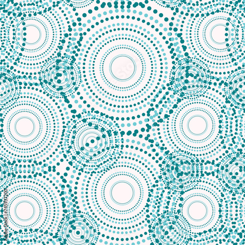 Abstract Seamless Clothing and Fabric Pattern Design