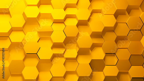 Background with hexagonal texture © ma