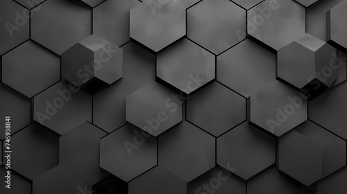 Background with hexagonal texture