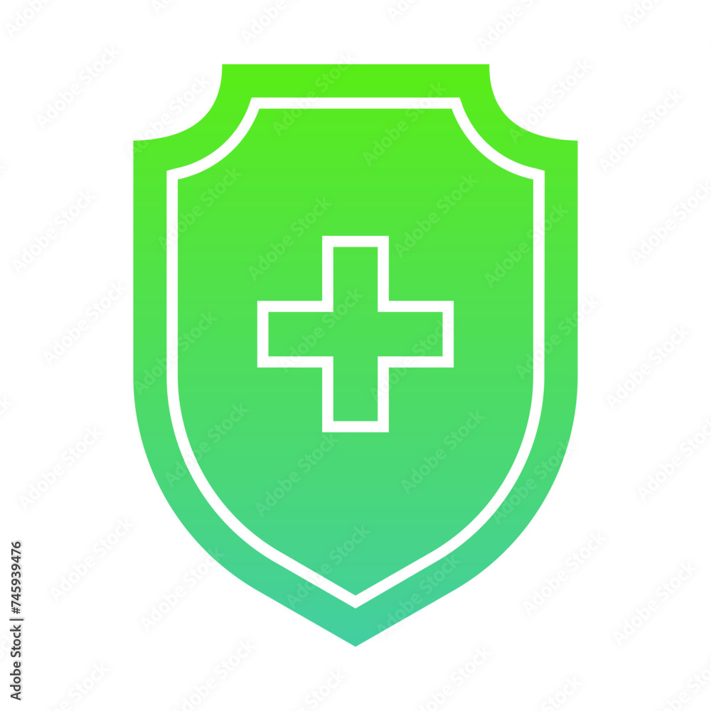 Health Protection Flat Gradient Style Health Protection Flat Gradient Style
