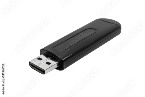 USB Flash Drive isolated on transparent background