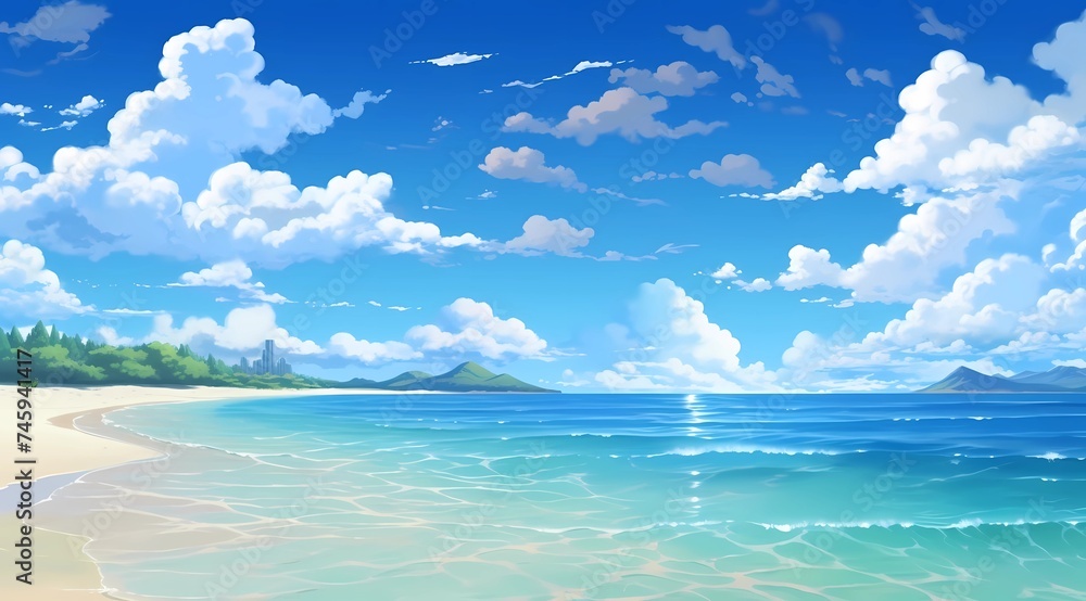 a postcard for a beach holiday, an advertising brochure of a seaside resort, summer, sun, sea, ocean a postcard for a beach holiday, an advertising brochure of a seaside resort, summer, sun, sea, ocean